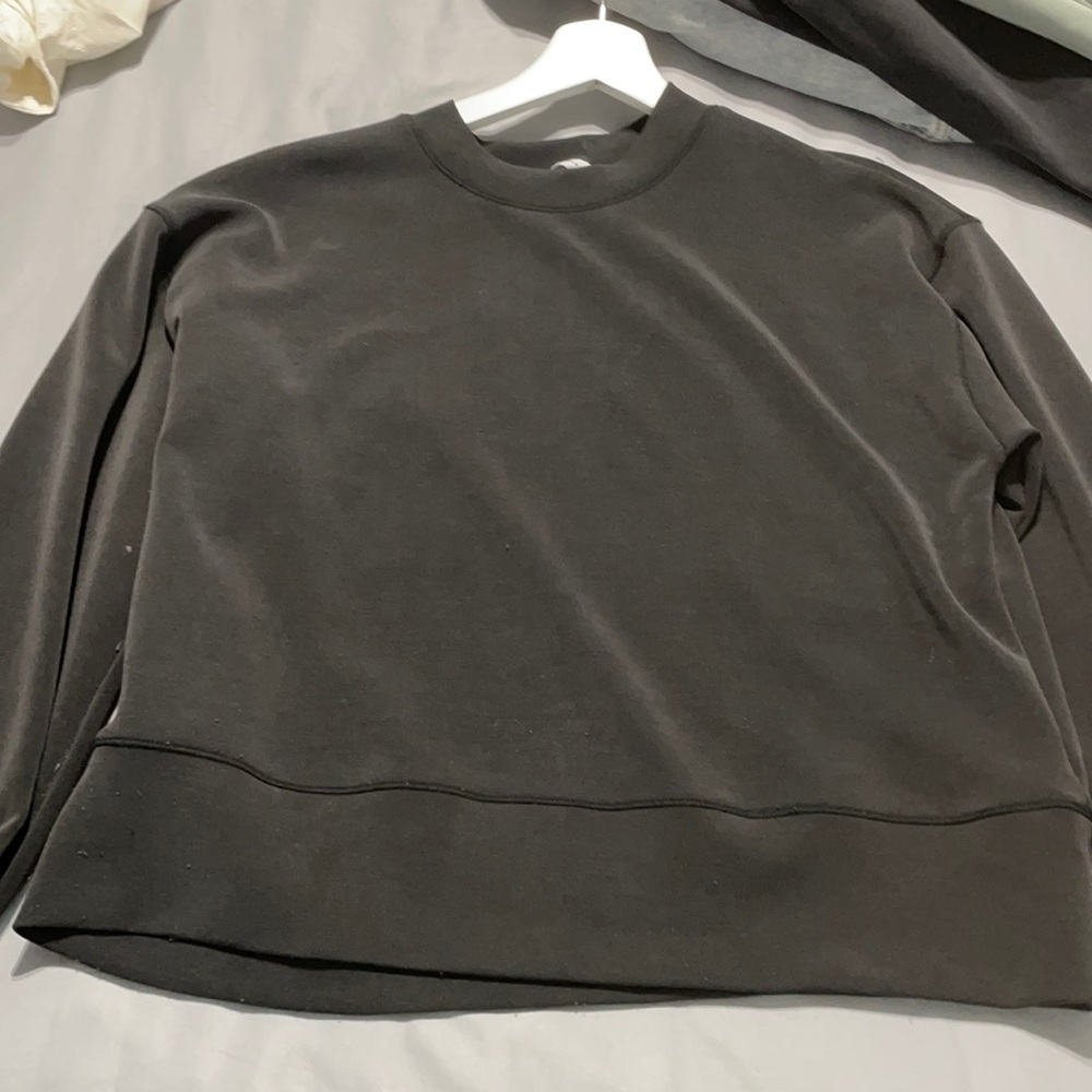 Charcoal grey crewneck
